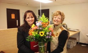 Kathy Hutsler was nominated by her husband Patrick and flowers were delivered by Always in Bloom
